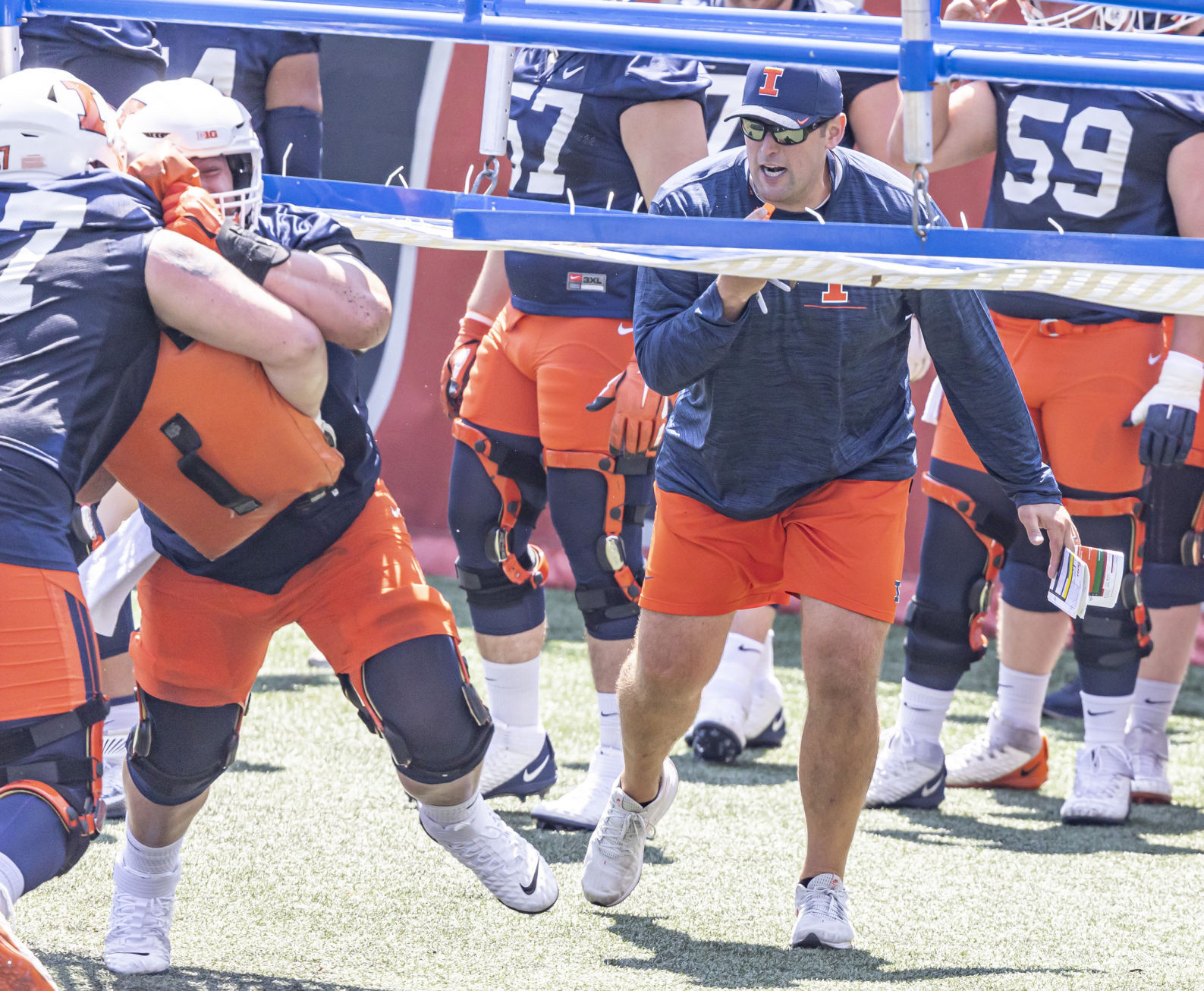 Illinois football practice 10 080221.JPG